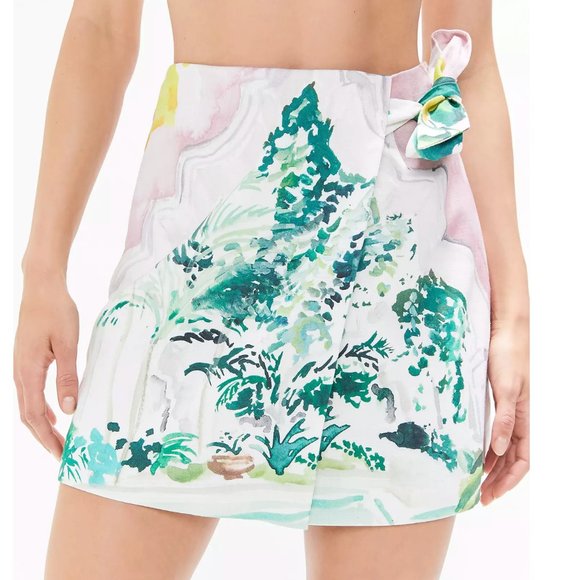 Finders Keepers Honey Side-Tie Mini Skirt - Picture 1 of 3